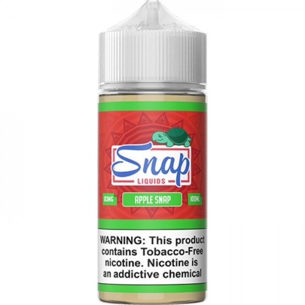Apple Snap Tobacco Free Nicotine Vape Juice by Snap Liquids
