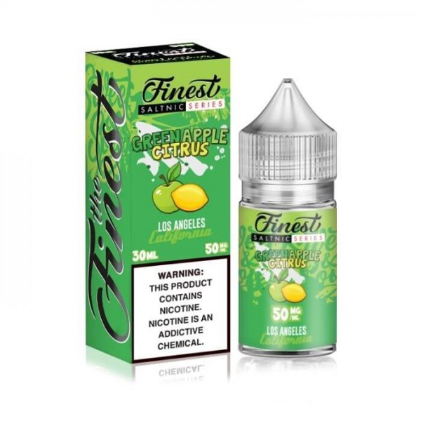 Green Apple Citrus by The Finest Salt Nic Series E-Liquid