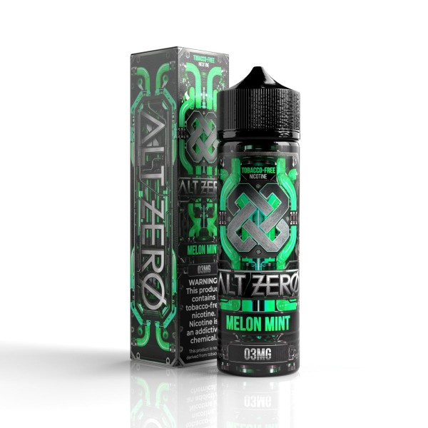 Melon Mint Tobacco Free Nicotine Vape Juice by Alt Zero