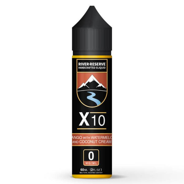Castaway X-10 Tobacco Free Nicotine E-liquid by River Reserve