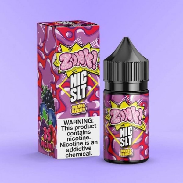 Mixed Berry Nicotine Salt by ZoNK! E-Liquid