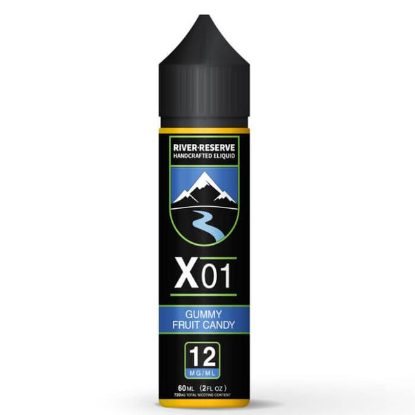 Acid Worm X-01 Tobacco Free Nicotine E-liquid by River Reserve