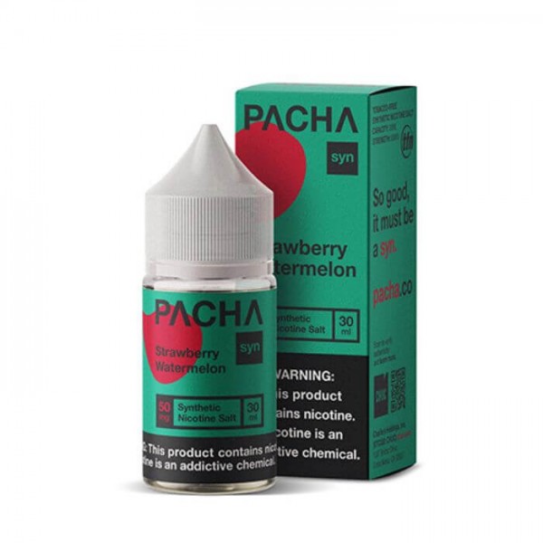 Strawberry Watermelon Tobacco Free Nicotine Salt by Pacha Syn