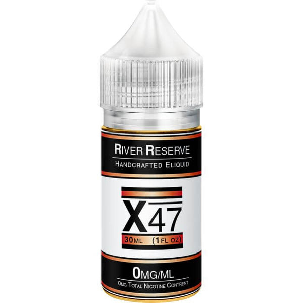 Peaches X-47 Tobacco Free Nicotine E-liquid by River Reserve
