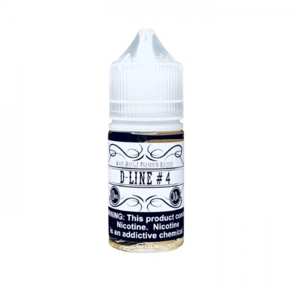 D-Line #4 Tobacco Free Nicotine Salt Juice by Vape Daugz