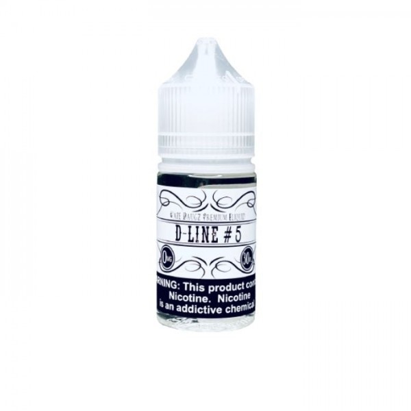 D-Line #5 Tobacco Free Nicotine Salt Juice by Vape Daugz
