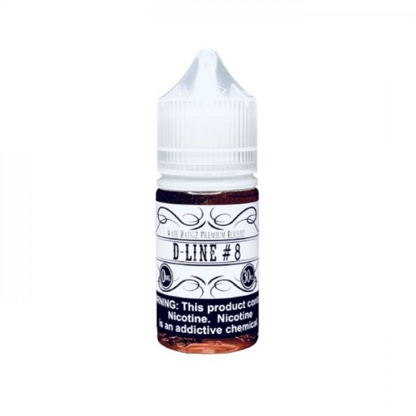 D-Line #8 Tobacco Free Nicotine Salt Juice by Vape Daugz