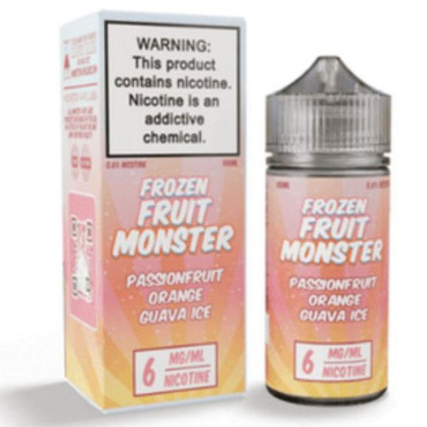 Passionfruit Orange Guava Ice by Frozen Fruit Monster E-Liquid