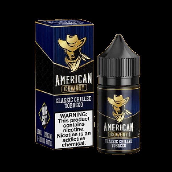 Blue by American Cowboy Nicotine Salt eJuice