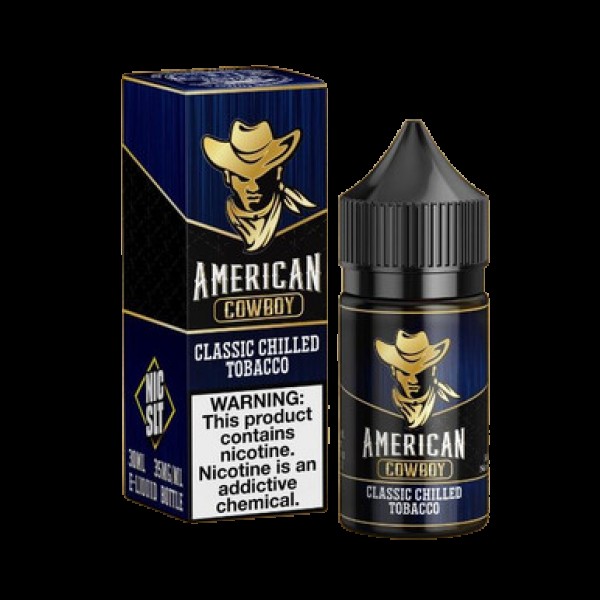 Blue by American Cowboy Nicotine Salt eJuice