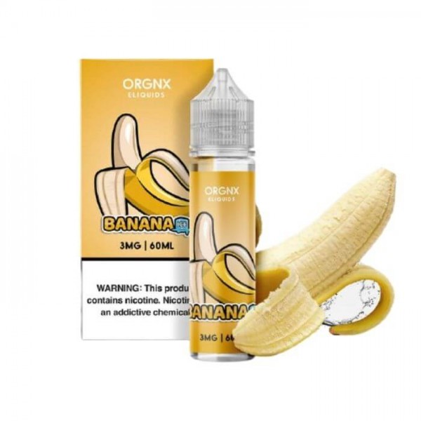 Banana Ice by Orgnx E-Liquid