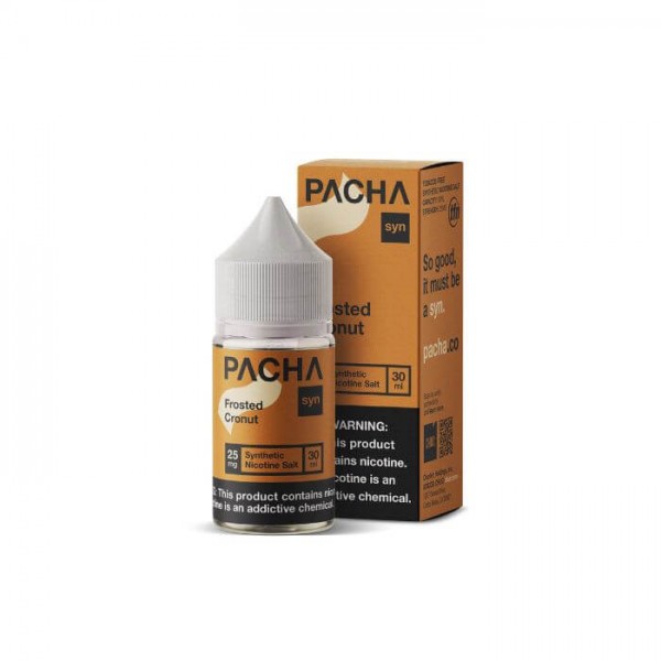 Frosted Cronut Tobacco Free Nicotine Salt by Pacha Syn