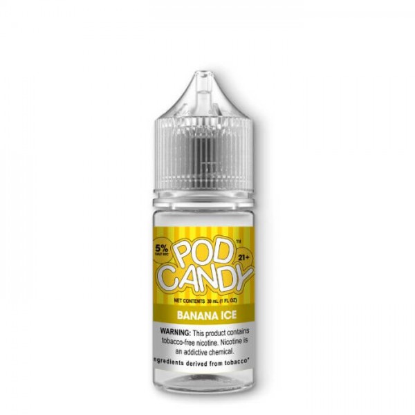 Banana Ice Tobacco Free Nicotine Salt by Pod Candy