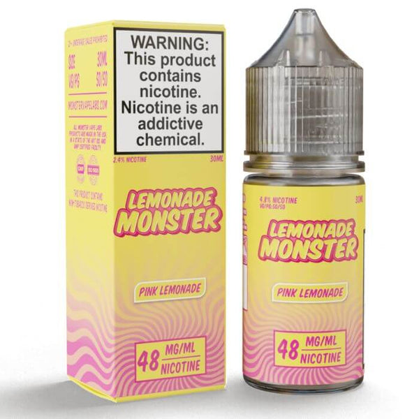 Pink Lemonade Nicotine Salt Juice by Lemonade Monster