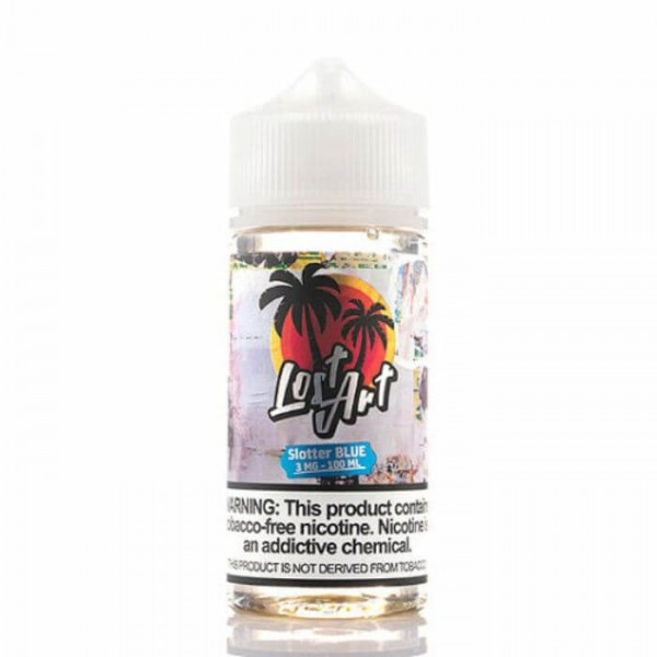 Slotter Blue Tobacco Free Nicotine E-liquid by Lost Art