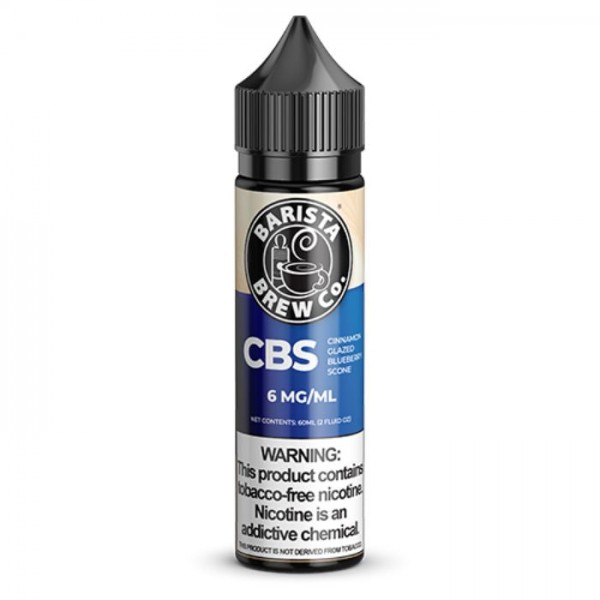 Cinnamon Glazed Blueberry Scone Tobacco Free Nicotine Vape Juice by Barista Brew Co