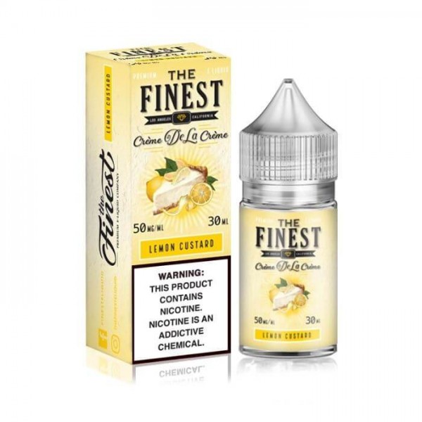 Lemon Custard by The Finest Salt Nic Series E-Liquid