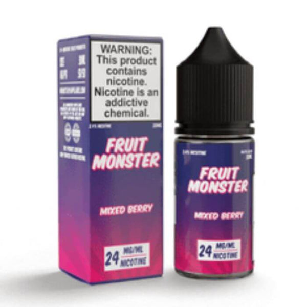 Mixed Berry Tobacco Free Nicotine Salt Juice by Fruit Monster