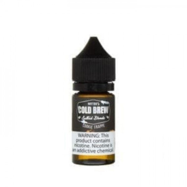 Cookie Frappe Nicotine Salt Juice by Nitro's Cold Brew