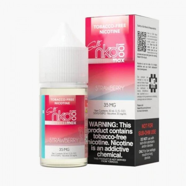 Ice Strawberry Nicotine Salt by Naked 100 Max