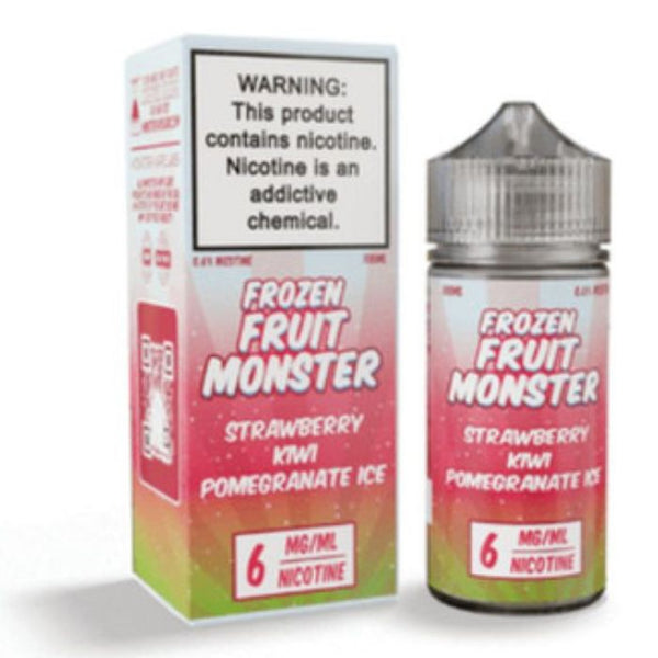 Strawberry Kiwi Pomegranate Ice by Frozen Fruit Monster E-Liquid