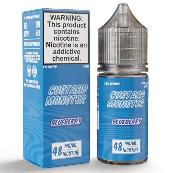 Blueberry by Custard Monster Nicotine Salt E-Liquid