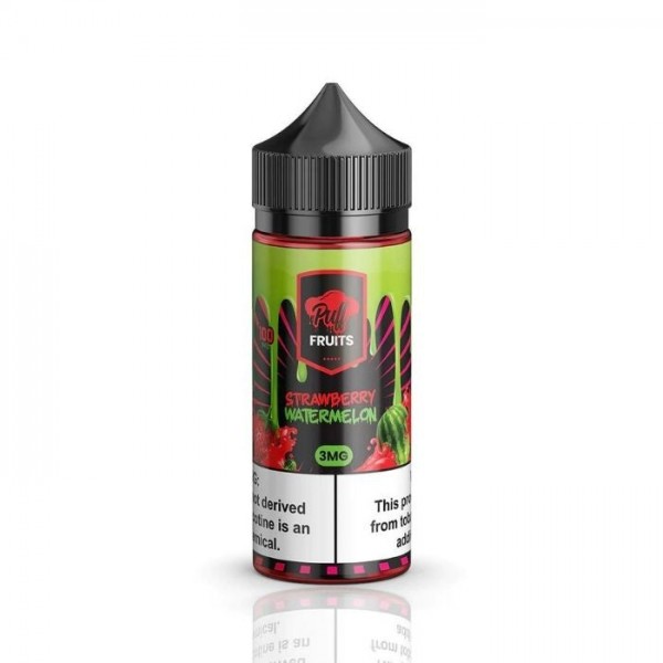 Strawberry Watermelon Synthetic Nicotine Vape Juice by Puff Fruits