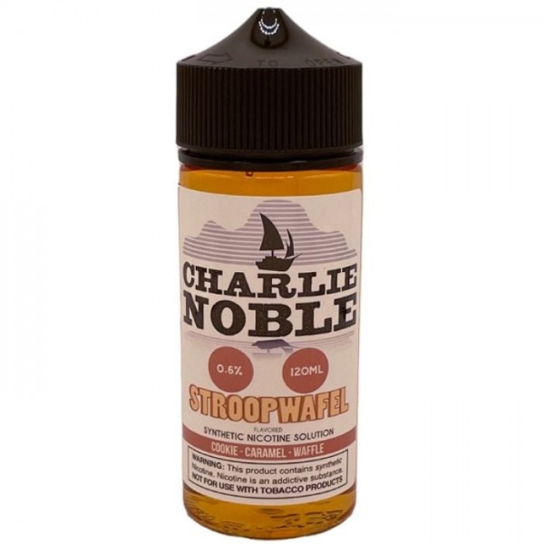 Stroopwafel Tobacco Free Nicotine Vape Juice by Charlie Noble E-Liquid