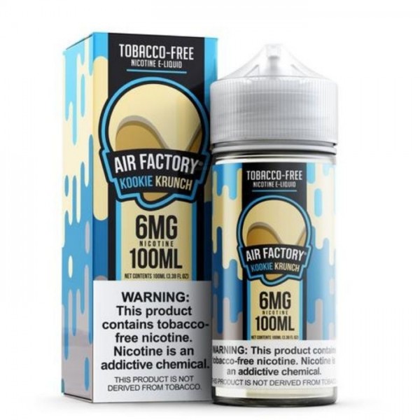 Vanilla Crunch Tobacco Free Nicotine Vape Juice by Air Factory