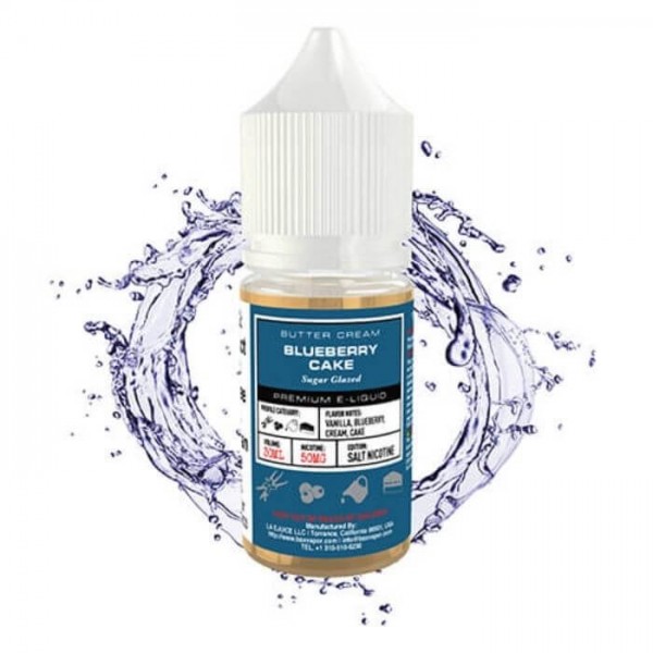 Blueberry Cake Nicotine Salt by Glas Basix Series