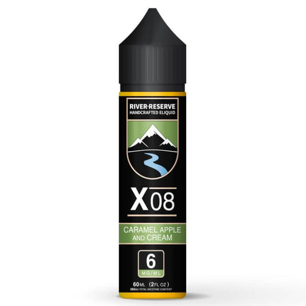 Caramel Apple X-08 Tobacco Free Nicotine E-liquid by River Reserve
