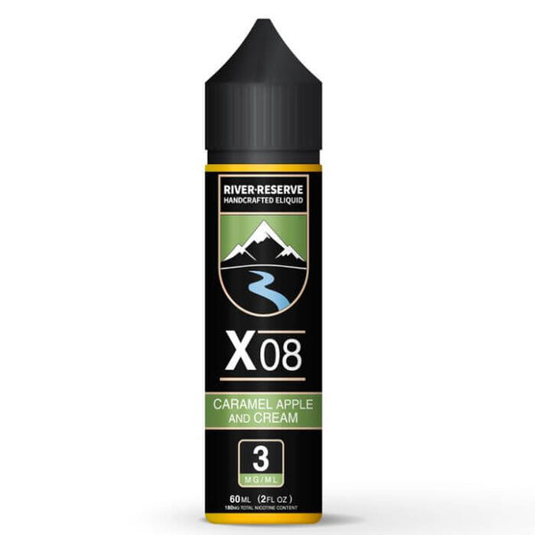 Caramel Apple X-08 Tobacco Free Nicotine E-liquid by River Reserve
