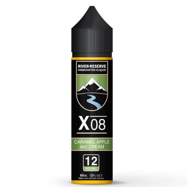 Caramel Apple X-08 Tobacco Free Nicotine E-liquid by River Reserve