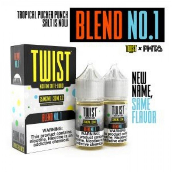 Blend No. 1 (Tropical Pucker Punch) Nicotine Salt Juice by Twist E-Liquids