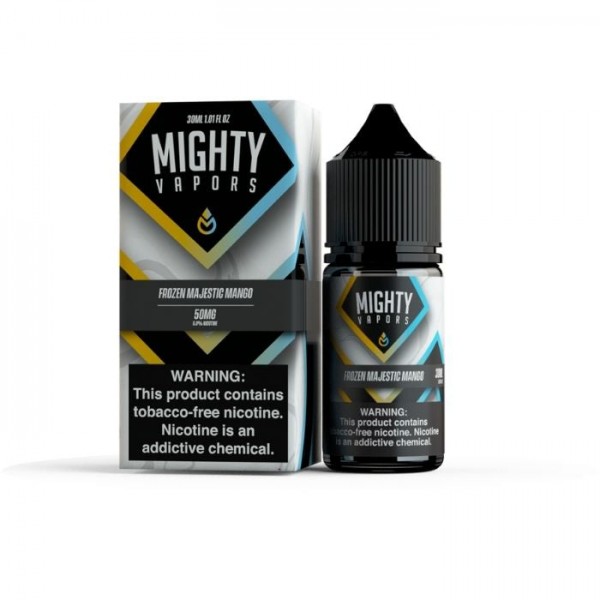Frozen Majestic Mango Synthetic Nicotine Salt Juice by Mighty Vapors