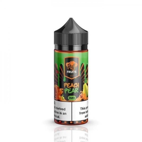 Peach Pear Synthetic Nicotine Vape Juice by Puff Fruits