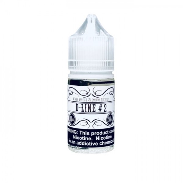 D-Line #2 Tobacco Free Nicotine Salt Juice by Vape Daugz
