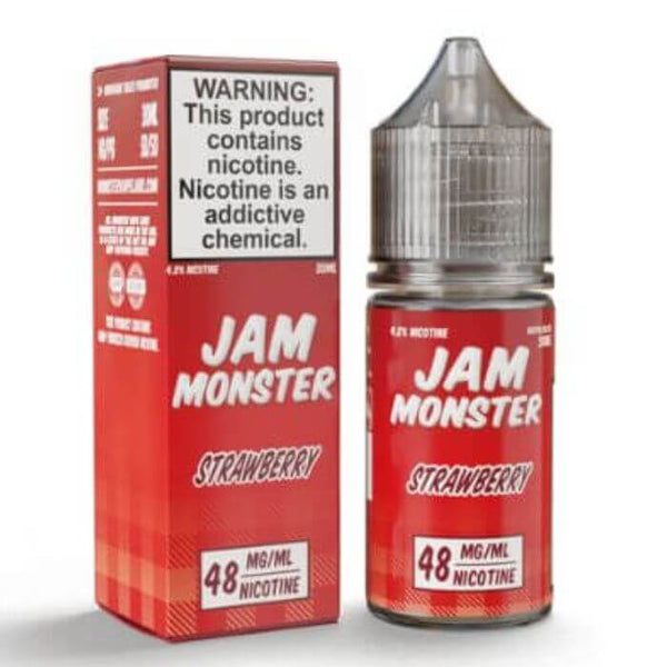 Strawberry Tobacco Free Nicotine Salt Juice by Jam Monster
