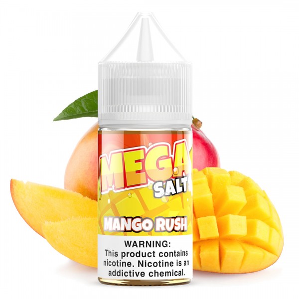 Mango Rush by Mega Nicotine Salt E-Liquids