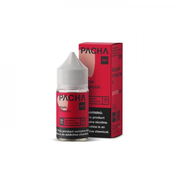Apple Tobacco Tobacco Free Nicotine Salt by Pacha Syn