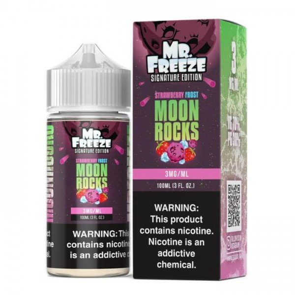 Strawberry Frost Moon Rocks E-Liquid by Mr Freeze