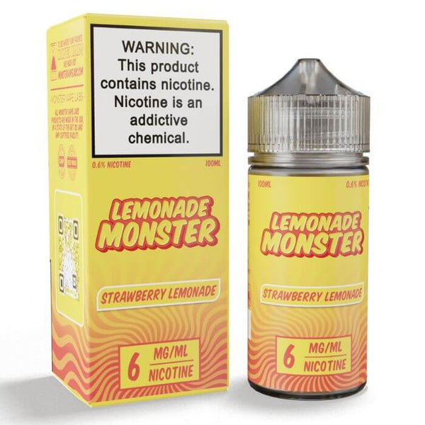 Strawberry Lemonade Vape Juice by Lemonade Monster