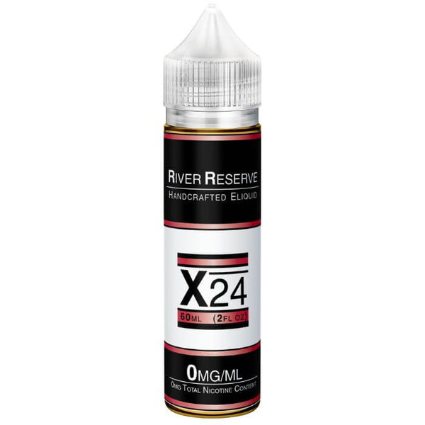 Raspberry Crumble X-24 Tobacco Free Nicotine E-liquid by River Reserve