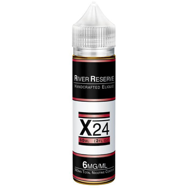 Raspberry Crumble X-24 Tobacco Free Nicotine E-liquid by River Reserve