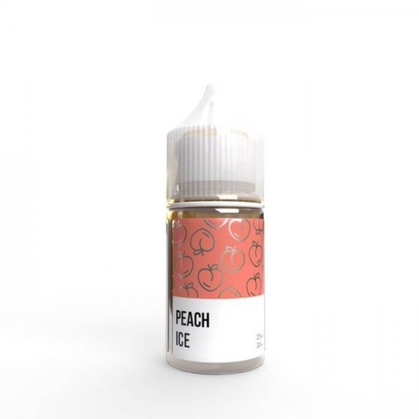 Peach Ice by Saucy Nicotine Salt E-Liquid