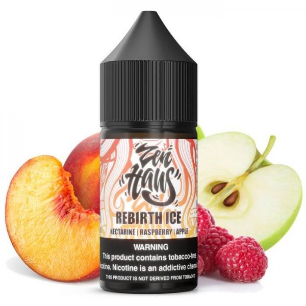 Rebirth Ice Tobacco Free Nicotine Salt Juice by Zen Haus