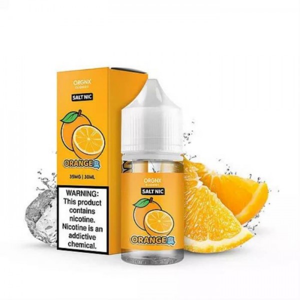 Orange Ice by Orgnx Nicotine Salt E-Liquid