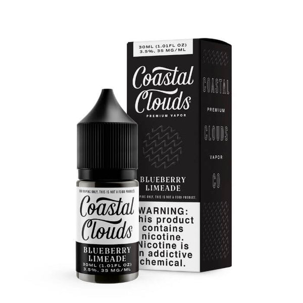 Saltwater Blueberrylimeade by Coastal Clouds Nicotine Salt eJuice