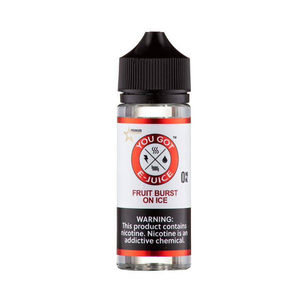 Fruit Burst On Ice Synthetic Nicotine Vape Juice by You Got E-Juice