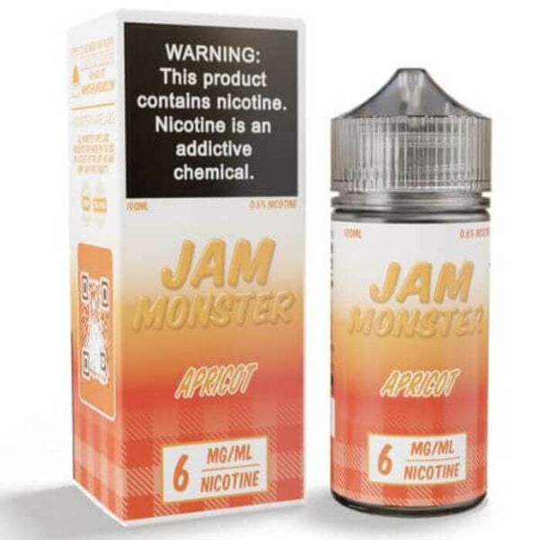 Apricot Tobacco Free Nicotine Vape Juice by Jam Monster